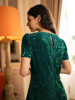 - Sequin Tunic Dress*Yumi Discount