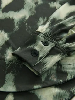 - Long Sleeve V-Neck Jersery Blouse*Next New