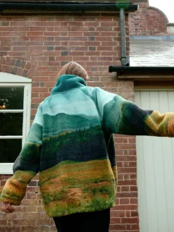 - Borg fleece top met print*Next Outlet