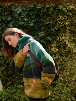 - Borg fleece top met print*Next Outlet