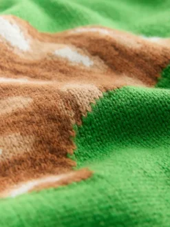 - Trui met ronde hals en lange mouwen met wol*Next Sale