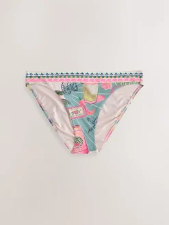 Groen/roze Conversatie - Bikini broekje met print*Next Hot