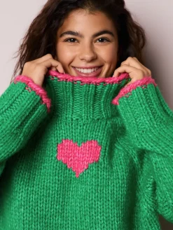 - Grof gebreide Staande Hals Trui Met Wol*Next Outlet