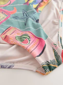 Groen/roze kreeft Conversational - Bikini broekje met print*Next Best