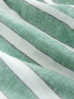 Groen/wit - Zomershort met linnen*Next Outlet