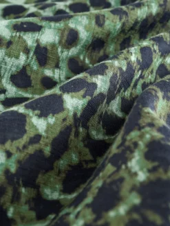 Groen/zwart - Overhemd met strandbedekking*Next Online