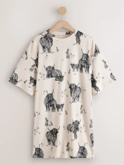 Havermout Hamish The Highland Cow - Comfortabel nachthemd*Next Discount