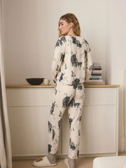 Havermout Hamish The Highland Cow - Behaaglijke pyjama met lange mouwen*Next Sale