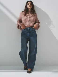 - 2 Pack Ribbed Chunky Knitted Cardigans*The Set Discount