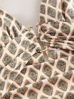 - Utrim Diep uitgesneden zwempak met buikcorrectie*Next New