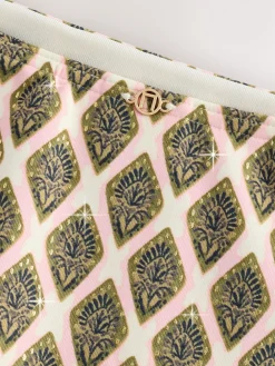 Houtblok Khaki Groen/Cream folie - Bikinibroekjes*Next Online