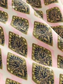 Houtblok Khaki Groen/Cream folie - Bikinibroekjes*Next Online