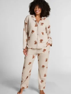 Grey Flannel Straight Bear Joggers*Hunkemoller Outlet