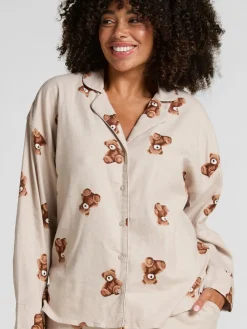 Grey Flannel Twill Bear Jacket*Hunkemoller Best