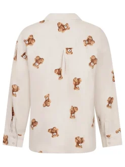 Grey Flannel Twill Bear Jacket*Hunkemoller Best