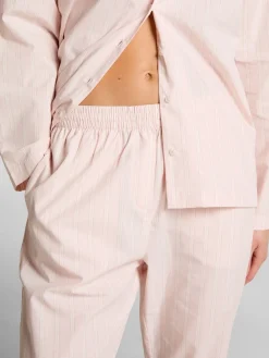 Pink Poplin Cotton Pyjama Joggers*Hunkemoller New
