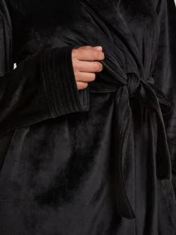 Velours short Black Bath Robe*Hunkemoller New