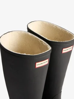 Unisex Downpour Tall Insulated Black Boots*Hunter Hot