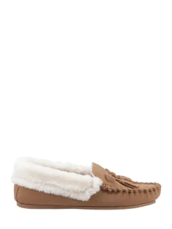 Agnes Fur Slippers*Hush Puppies Clearance