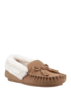 Agnes Fur Slippers*Hush Puppies Clearance
