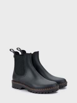 Trak Tri Black Ankle Wellies*Igor Clearance