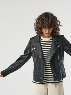 Imitatieleren bikerjack*ONLY Outlet