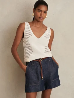 - Ashby Linnen Shorts*Reiss