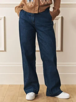 - jeans met wijde pijpen*Laura Ashley Outlet