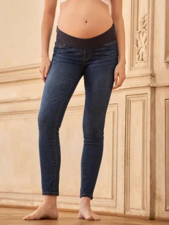 - Premium Organische Zwangerschaps Skinny Jeans Onder de Buik*Seraphine Best