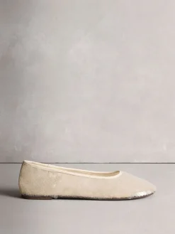 - Forever Comfort® Round Toe Sequin Ballerina Flats*Next Outlet