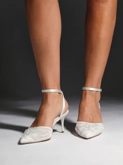 - Serenade Beaded Mesh Court Heels*Linzi Discount