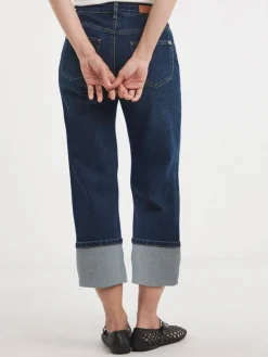 Authentic Turn Up Straight Leg Jeans*JD Williams Outlet