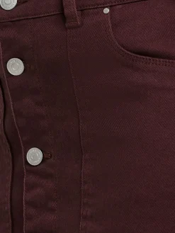 Button Through Denim Midi Skirt*JD Williams Online