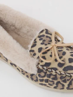 Classic Suede Moccasin Slippers*JD Williams Clearance