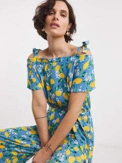 Crinkle Tie Strap Jumpsuit*JD Williams New