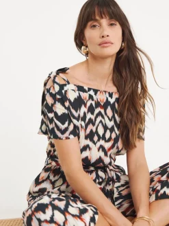 Crinkle Tie Strap Jumpsuit*JD Williams Online