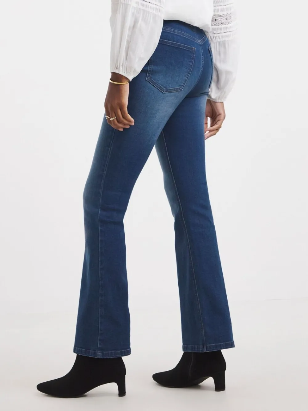 High Waist Super Stretch Bootcut Jeans*JD Williams Discount