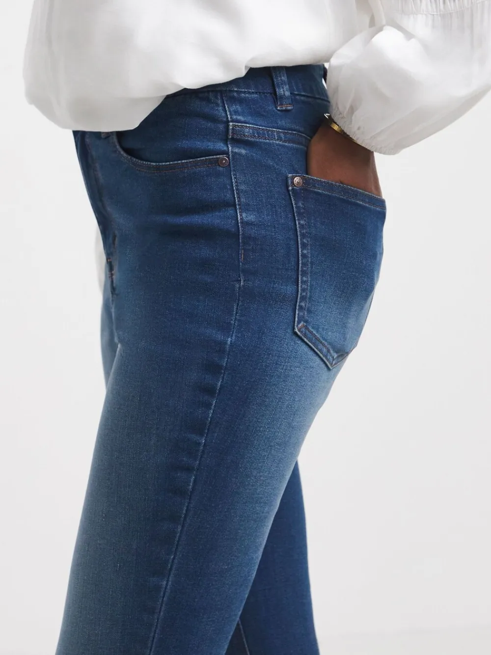 High Waist Super Stretch Bootcut Jeans*JD Williams Discount