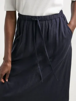 Linen Mix Maxi Skirt*JD Williams Clearance
