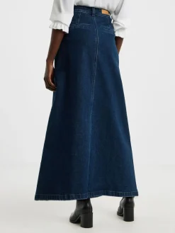 Pocket Front Denim Midi Skirt*JD Williams New
