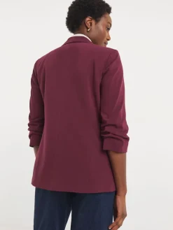 Ruched Sleeve Blazer*JD Williams Clearance