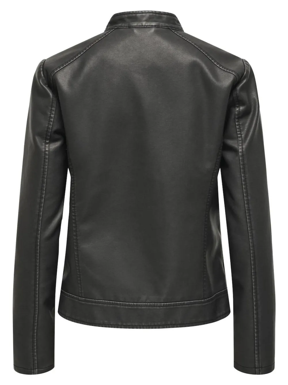 kraagloze imitatieleren 100% katoenen jack*JDY Clearance