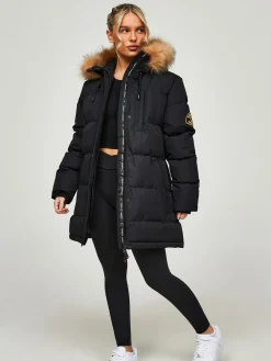 - Gewatteerde Goshawa damesparka*Zavetti Canada Outlet