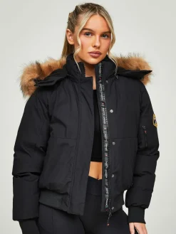 - Womens Olivia Bomber 100% Cotton Jacket*Zavetti Canada Best