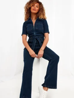 - Roxie denim jumpsuit*Joe Browns Outlet