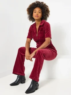 Belted Bootcut Cord Jumpsuit*Joe Browns Hot