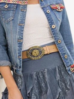 Intricate Embossed Belt*Joe Browns Discount