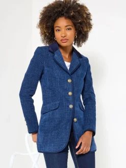 Navy Longline Jacket*Joe Browns Clearance