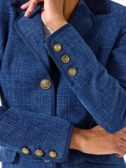 Navy Longline Jacket*Joe Browns Clearance