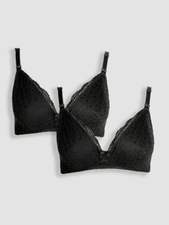 2 Pack Lace Bras*Jojo Maman Bébé Clearance